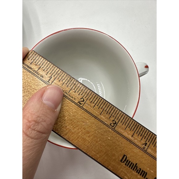 2 Set HUNGARYKALOCSA HAND PAINTED PORCELAIN  COFFEE CUP & SAUCER Folklor K.F.T. - Picture 9 of 10